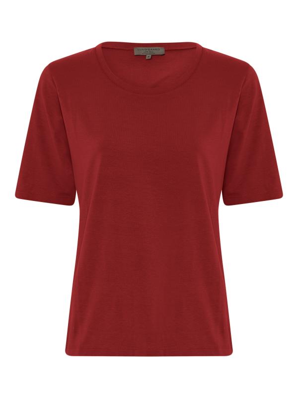 Lundgaard Basis T-shirt - Winter Red