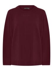 Lundgaard oversize strik - Bordeaux