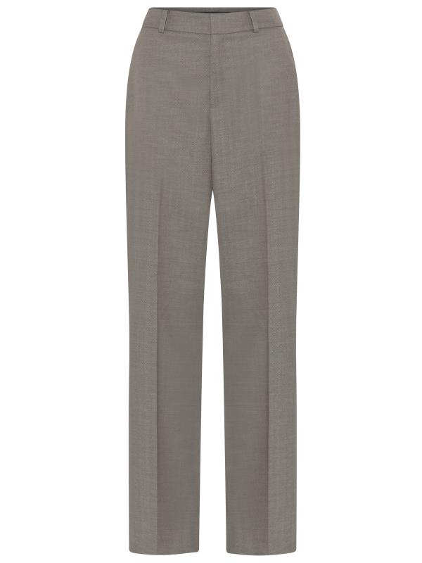 Cero Bukser - Wide Leg Pants - Lysebrun