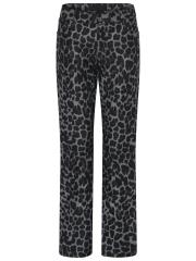 Cero Buks - Emma - Sort/gr leopardprint