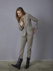 Cero boucle blazer - Ternet Brun/Beige