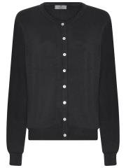 Lundgaard basis cardigan - Sort