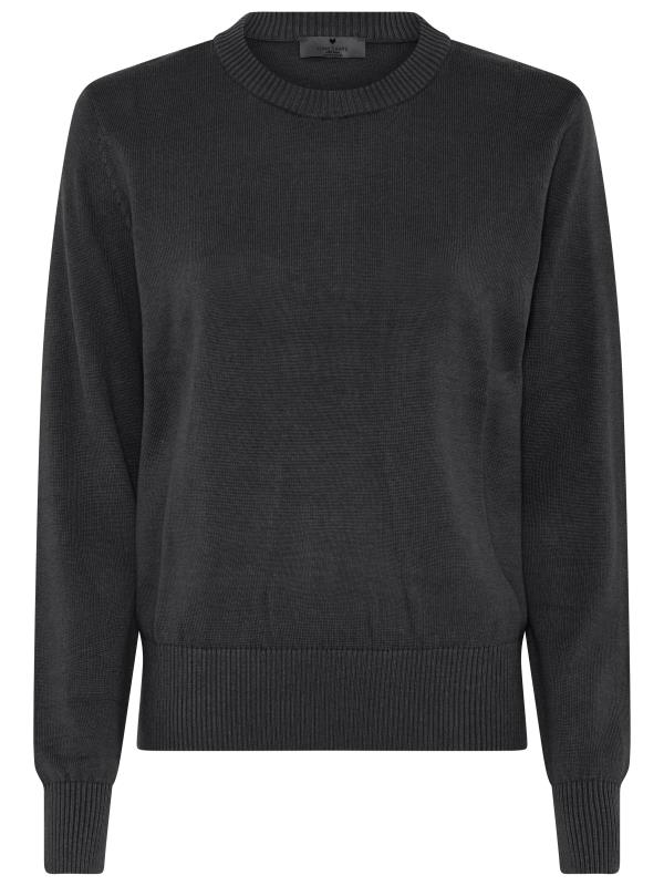 Lundgaard basis pullover - Sort