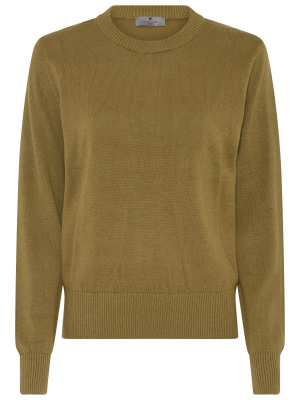 Lundgaard basis pullover - Grøn