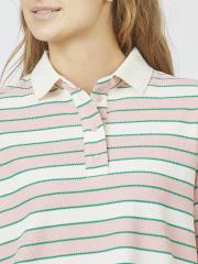 Sisters Point Polo - EVASA - Cream/Pink